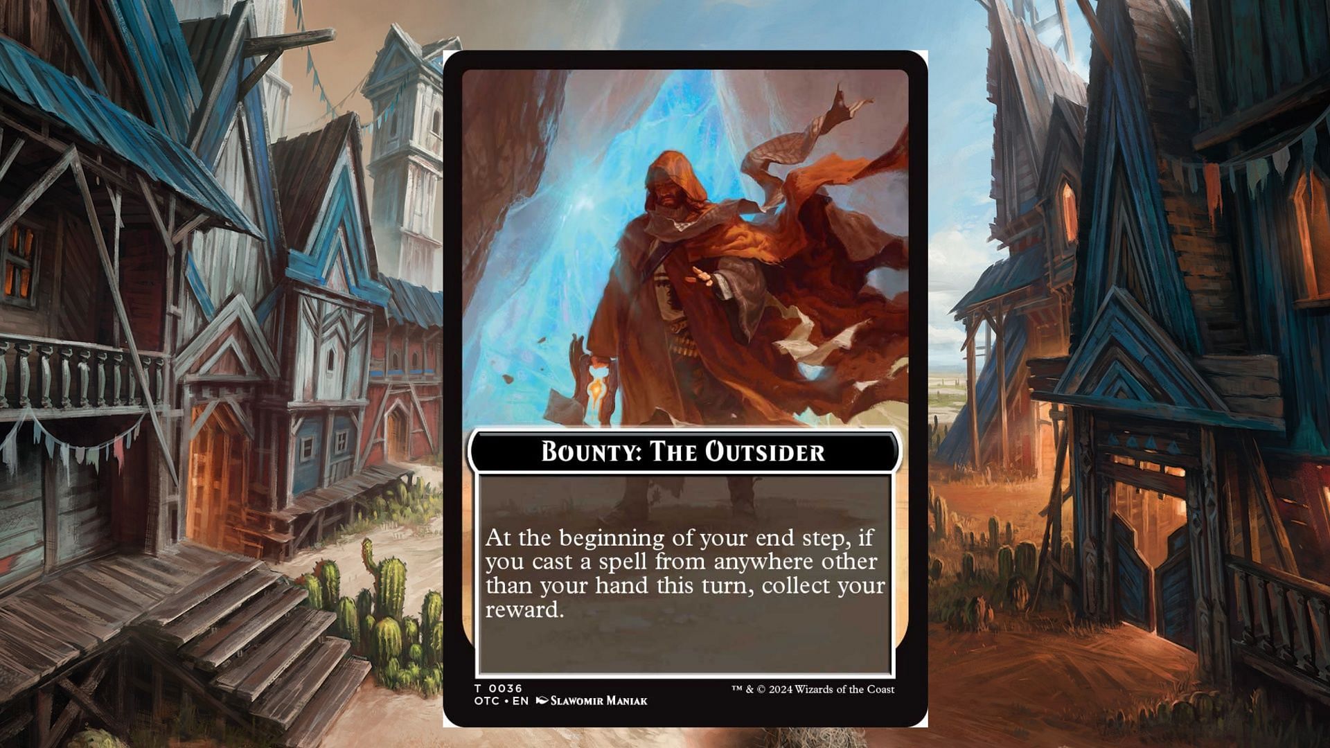 Bounty: The Outsider in MTG (Image via Wizards of the Coast)